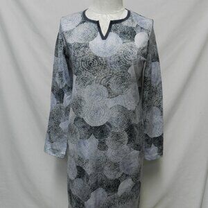 Calida shirt knit Sleepshirt Pajamas V-neck Cotton NEW NWT Size Sz X-Small XS